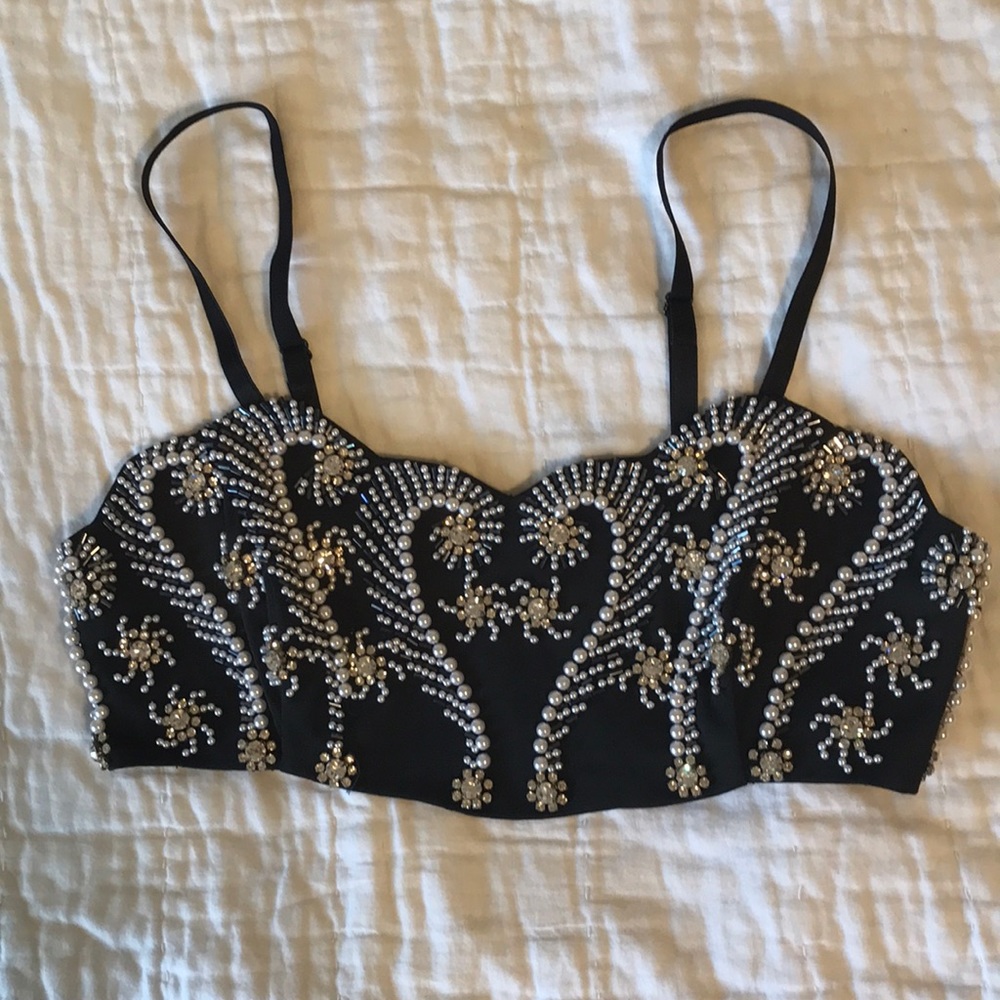 Express jeweled top
